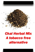 Chai herbal mix, a tobacco alternative